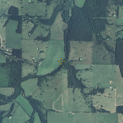 Aerial/Satellite Image of Blue Spring, MO
