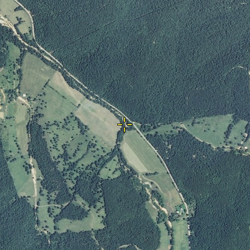 Aerial/Satellite Image of Cicero Creek, MO