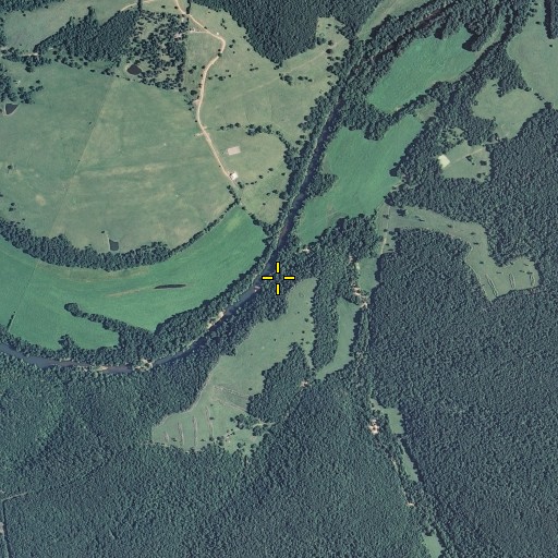 Aerial/Satellite Image of Cole Creek, MO