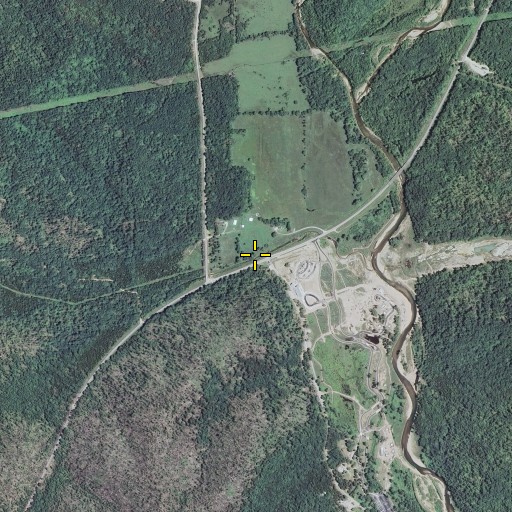 Aerial/Satellite Image of Cope Hollow, MO
