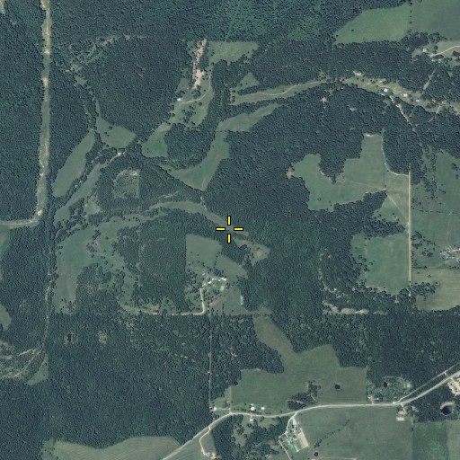 Aerial/Satellite Image of Cote Sandy, MO