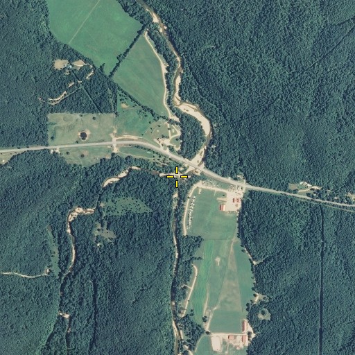 Aerial/Satellite Image of Dry Creek, MO