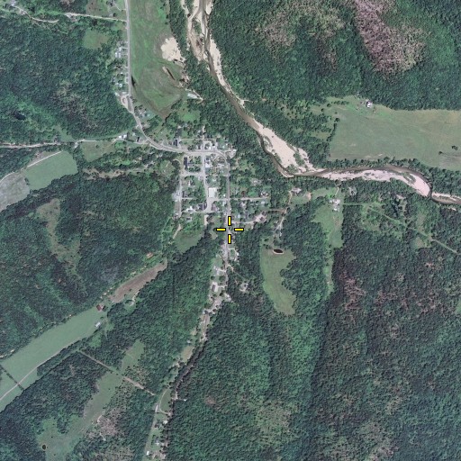 Aerial/Satellite Image of Ellington Hollow, MO