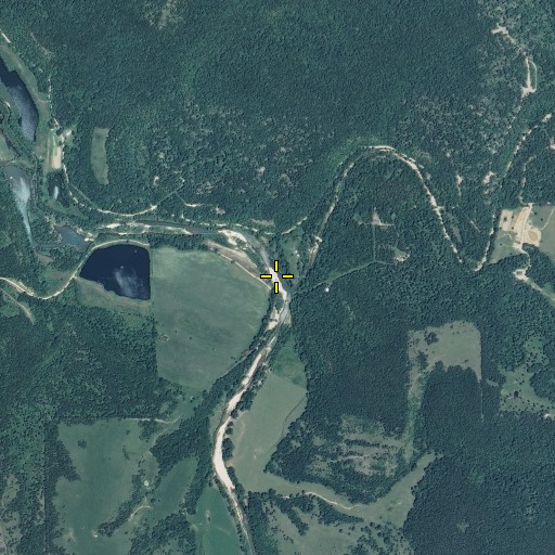 Aerial/Satellite Image of Finn Branch, MO