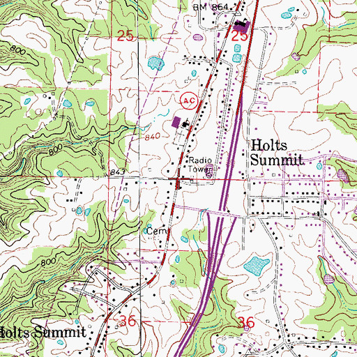 Holts Summit Mo Map Holts Summit, Mo