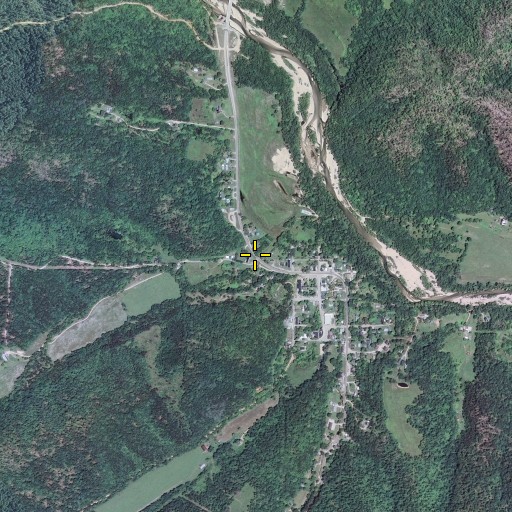Aerial/Satellite Image of Hunter Hollow, MO