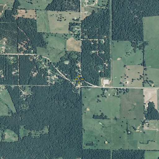 Aerial/Satellite Image of Metham School (historical), MO