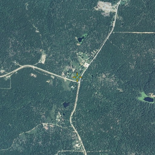 Aerial/Satellite Image of Persimmon Pond, MO