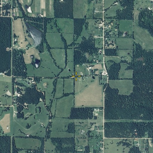 Aerial/Satellite Image of Pisgah School, MO