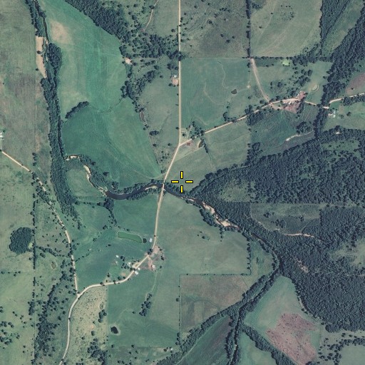 Aerial/Satellite Image of Pollock Creek, MO