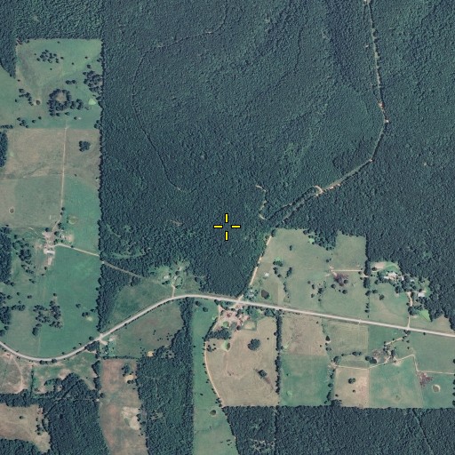 Aerial/Satellite Image of Red Mountain, MO