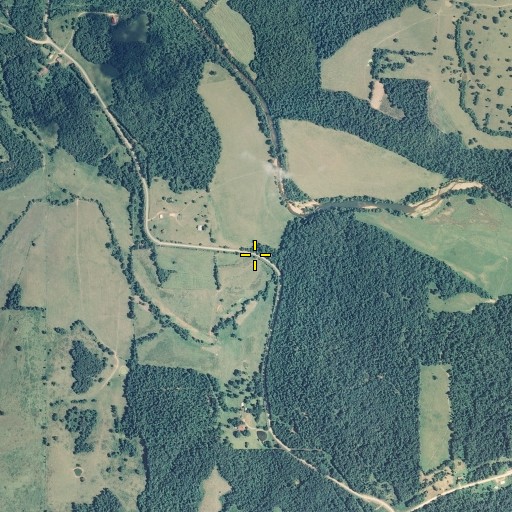 Aerial/Satellite Image of Sand Spring, MO