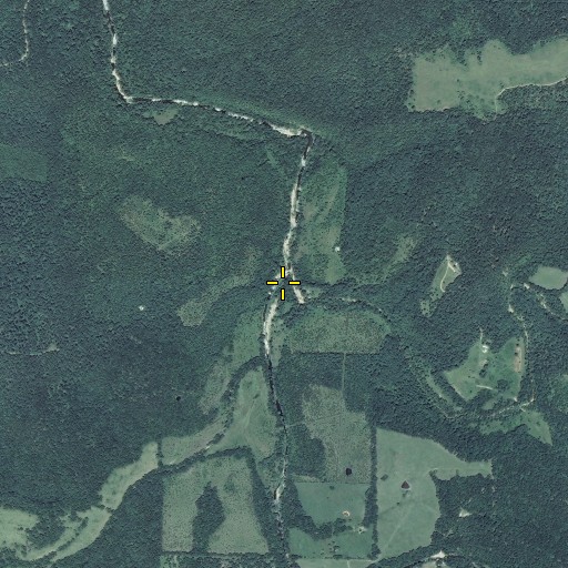 Aerial/Satellite Image of Sherrill Creek, MO