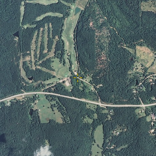 Aerial/Satellite Image of Shirley, MO