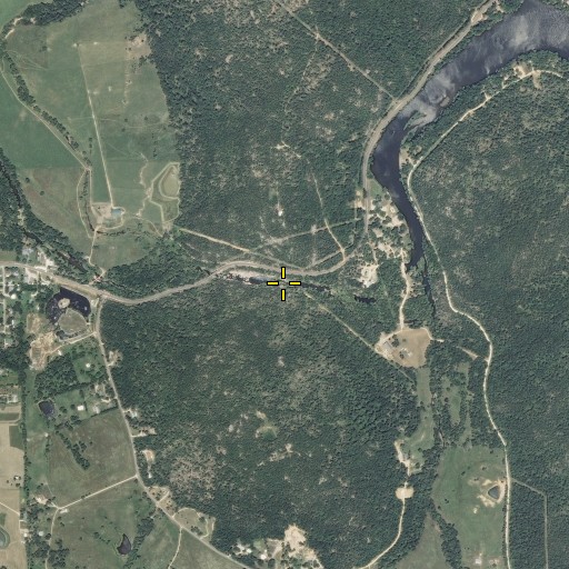 Aerial/Satellite Image of Shut-Ins, MO