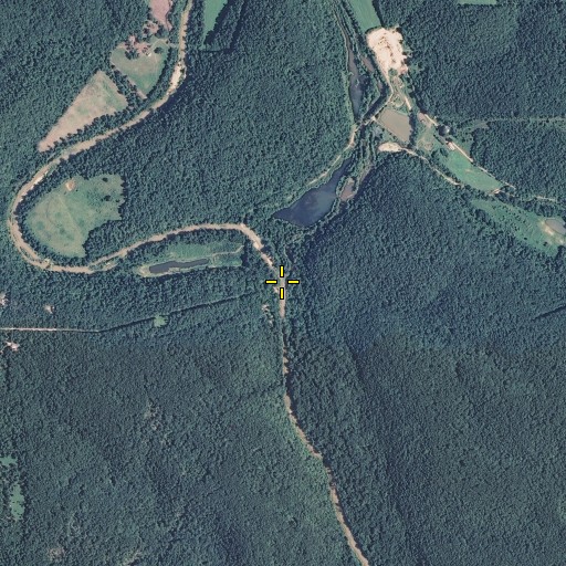 Aerial/Satellite Image of Spring Creek, MO
