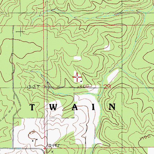 Topographic Map of Victory School (historical), MO