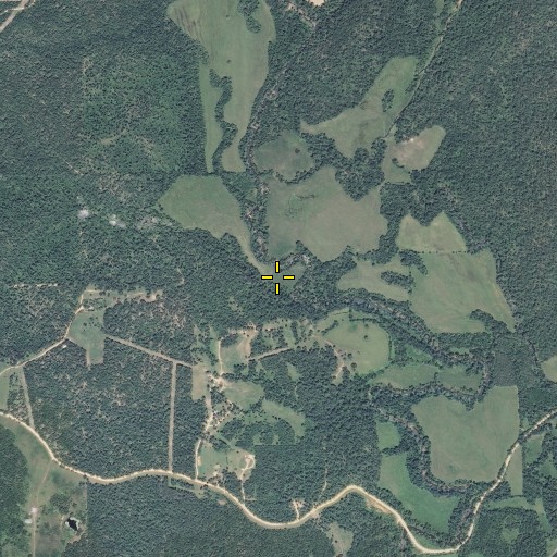 Aerial/Satellite Image of Wolf Creek, MO