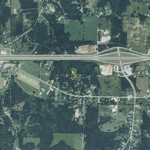 Aerial/Satellite Image of Perkins School, MO