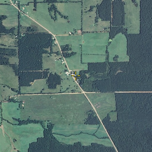 Aerial/Satellite Image of Success School (historical), MO