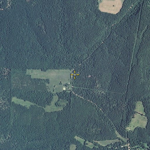 Aerial/Satellite Image of Harmony School (historical), MO