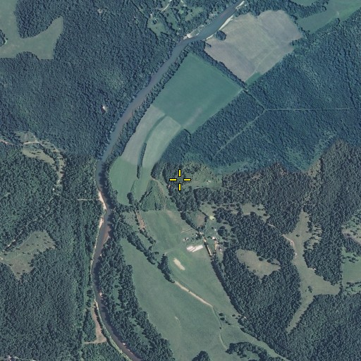 Aerial/Satellite Image of Shockley, MO