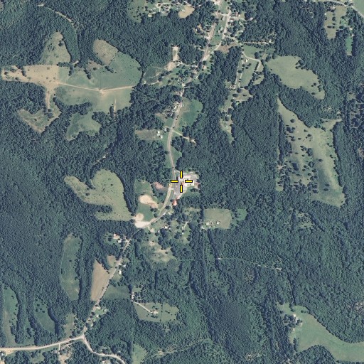 Aerial/Satellite Image of Chadwick High School, MO