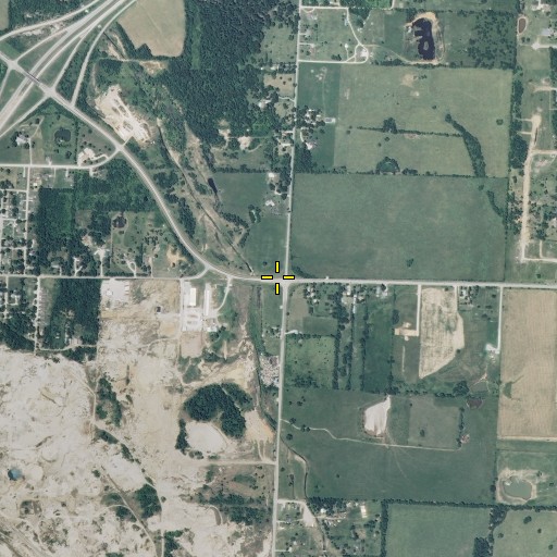 Aerial/Satellite Image of Johnston, MO