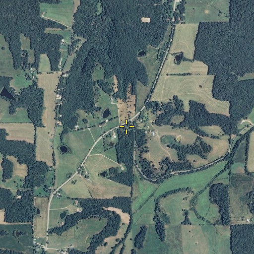 Aerial/Satellite Image of Spring Bluff School, MO