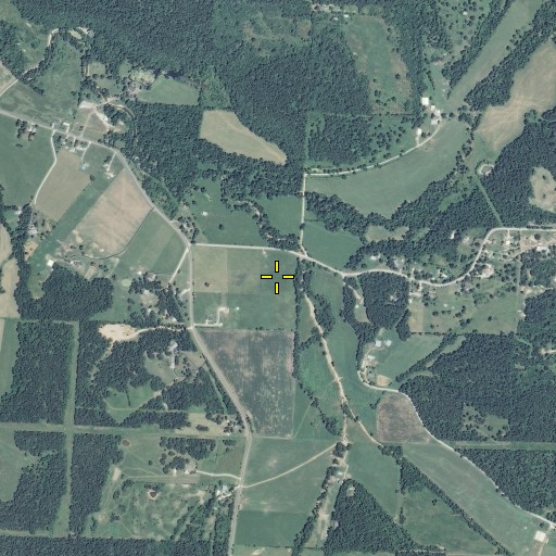 Aerial/Satellite Image of KBTN-AM (Neosho), MO