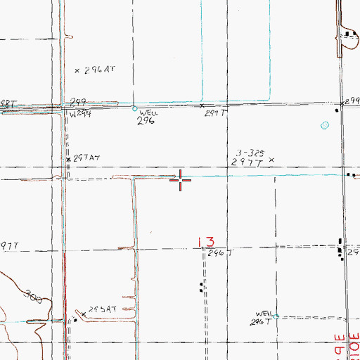 Topographic Map of Lateral Number 2, MO