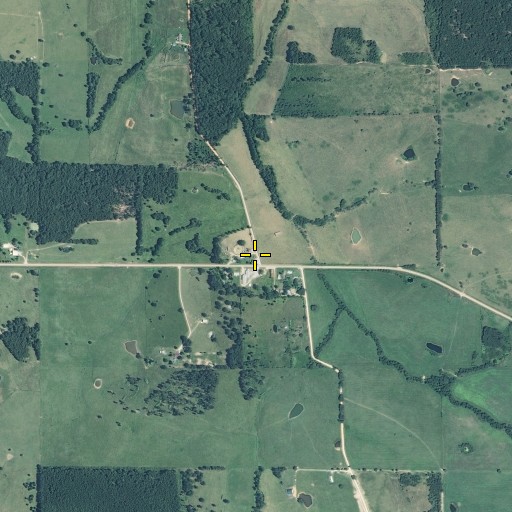 Aerial/Satellite Image of Doss, MO