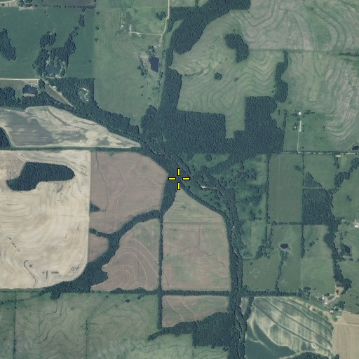 Aerial/Satellite Image of Short Fork, MO