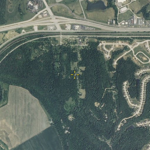 Aerial/Satellite Image of Allenton School, MO