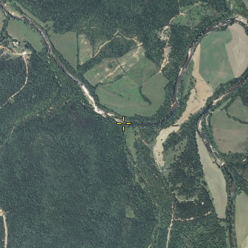 Aerial/Satellite Image of Bear Creek, MO