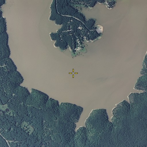 Aerial/Satellite Image of Berry Spring, MO