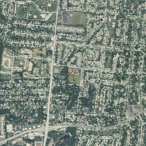 Aerial/Satellite Image of Boder School, MO
