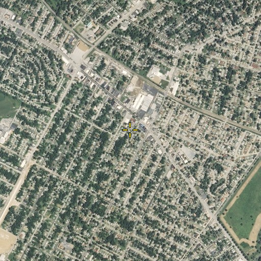 Aerial/Satellite Image of Gingras Creek, MO