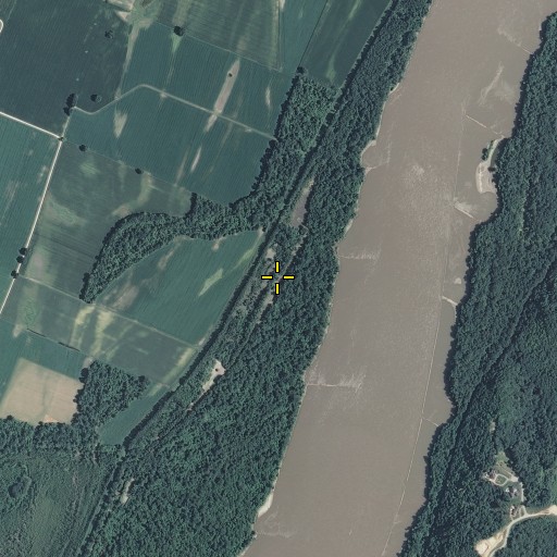 Aerial/Satellite Image of Crow Creek, MO