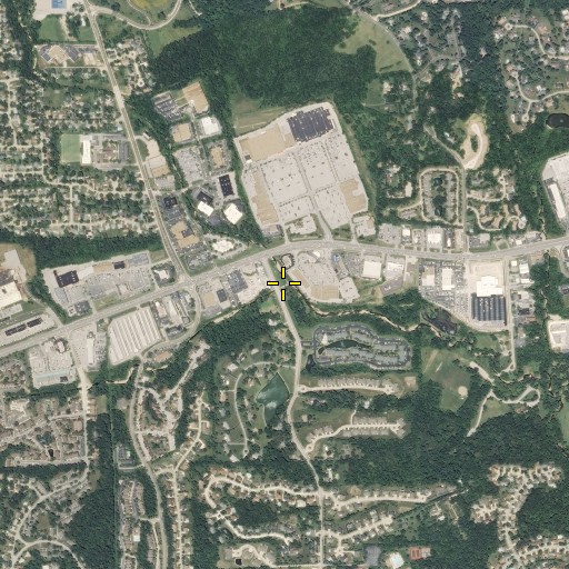Aerial/Satellite Image of Glaize Creek, MO