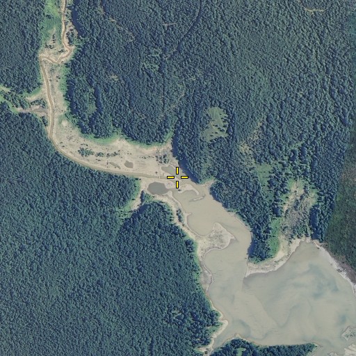 Aerial/Satellite Image of Magnolia Spring, MO
