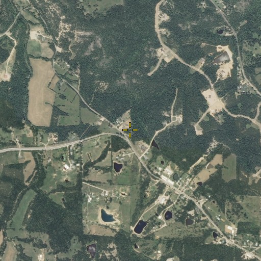 Aerial/Satellite Image of Pleasant Mount School, MO
