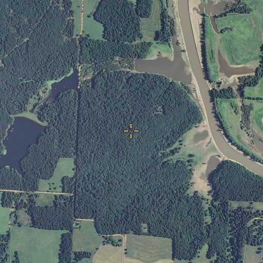 Aerial/Satellite Image of Reader Hill, MO