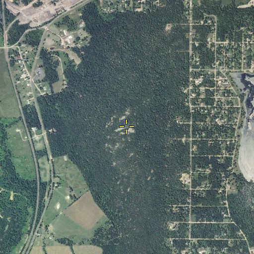 Aerial/Satellite Image of Reservoir Hill, MO