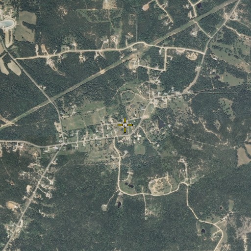 Aerial/Satellite Image of Mitchell School, MO