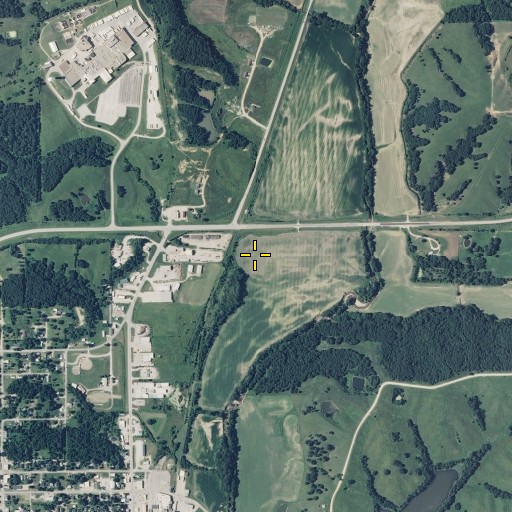 Aerial/Satellite Image of Sullivan County, MO