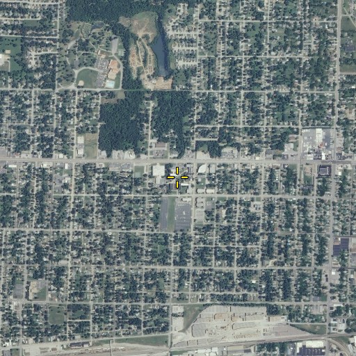 Aerial/Satellite Image of KWFC-FM (Springfield), MO
