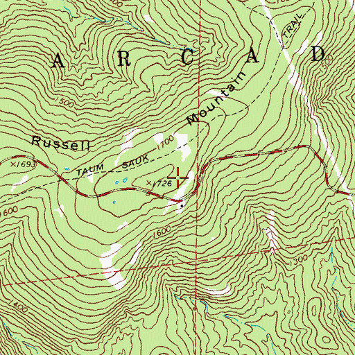 Topographic Map of KYLS-FM (Ironton), MO