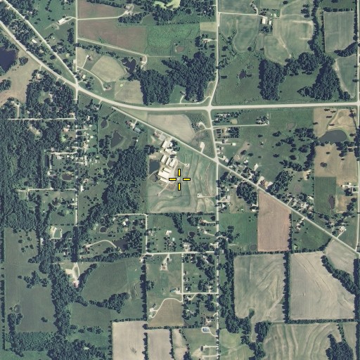 Aerial/Satellite Image of KCHI-FM (Chillicothe), MO