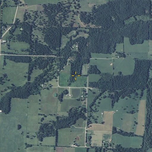 Aerial/Satellite Image of KYOO-AM (Bolivar), MO